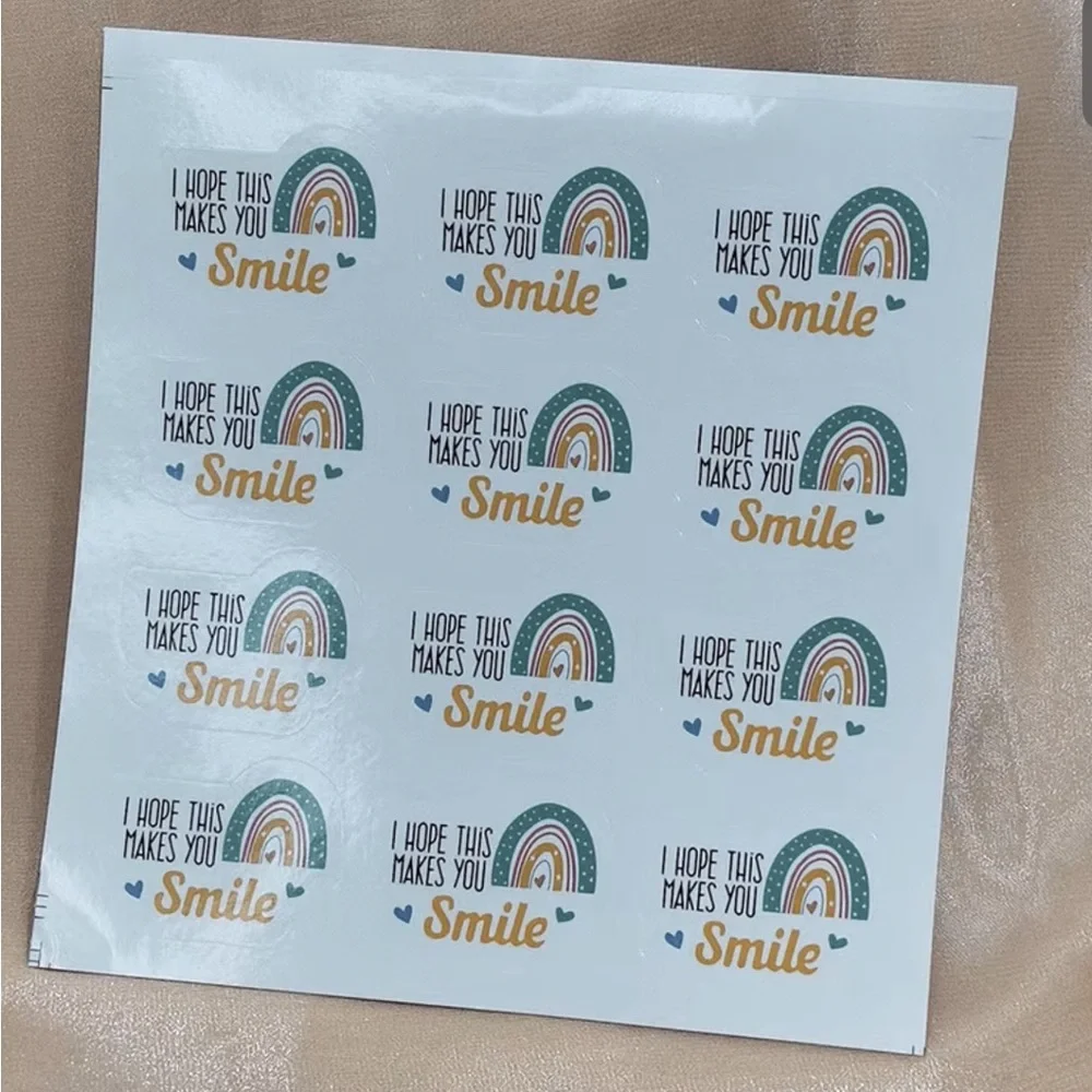 120pcs stickers on sheets